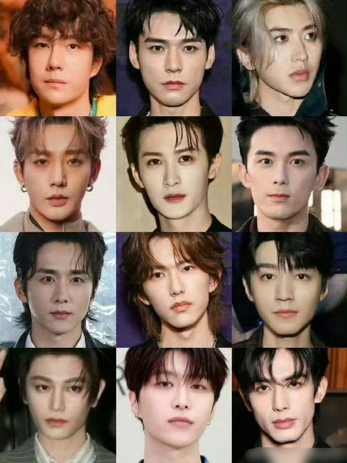 男明星们看秀的怼脸生图 ​​​