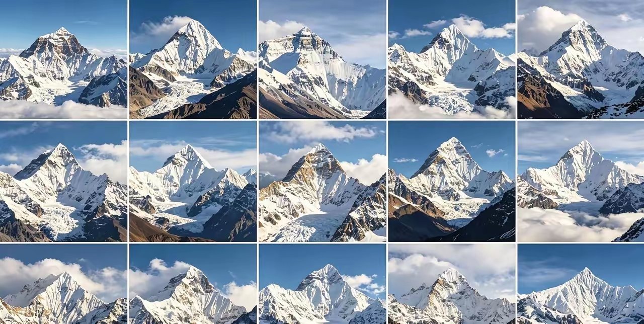 雪山 
