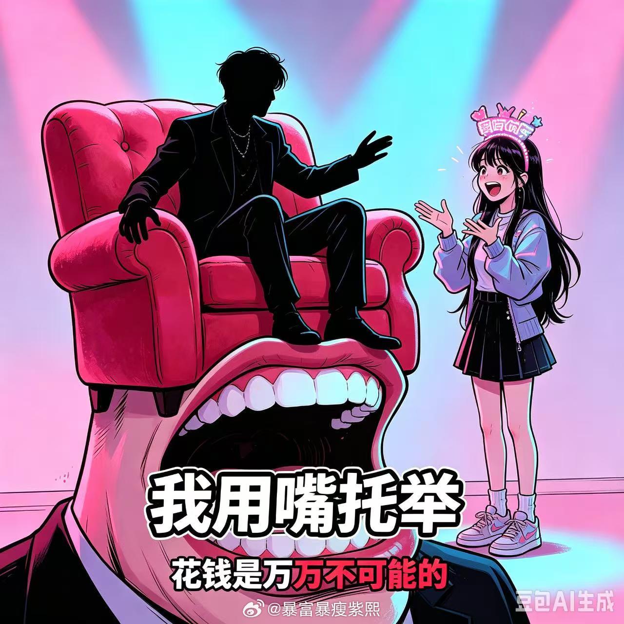 “这人比紫熙还穷”这句话不是好话就比如“我超爱罗云熙，但是我不氪金”  “我超爱