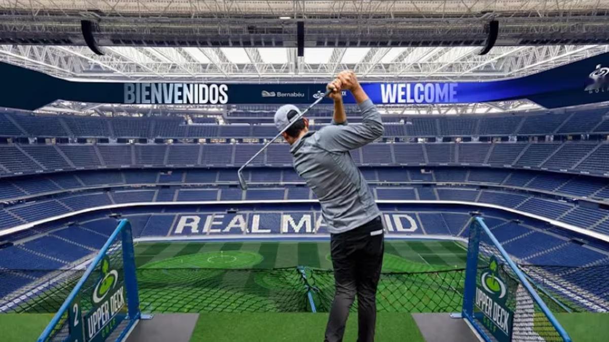 【阿斯报】⛳️🏌️♂️Upper Deck 高尔夫登陆伯纳乌。🏟️ 这项久负