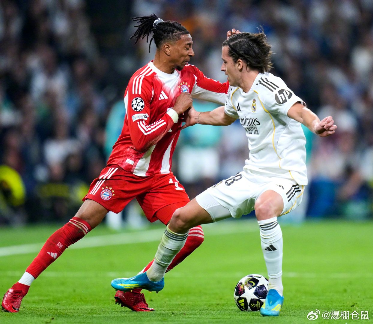 【欧洲最好的边锋之一】皇马1比2拜仁 ，奥利塞助攻凯恩得分，本赛季各项赛事他已经