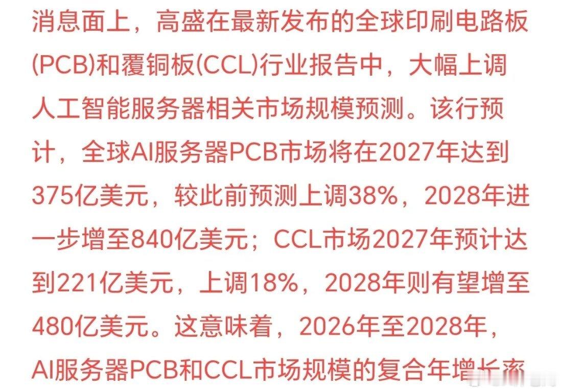科技股下一个细分主线，今天批量涨停，国外大机构大幅上调规模高盛这份报告直接上调了