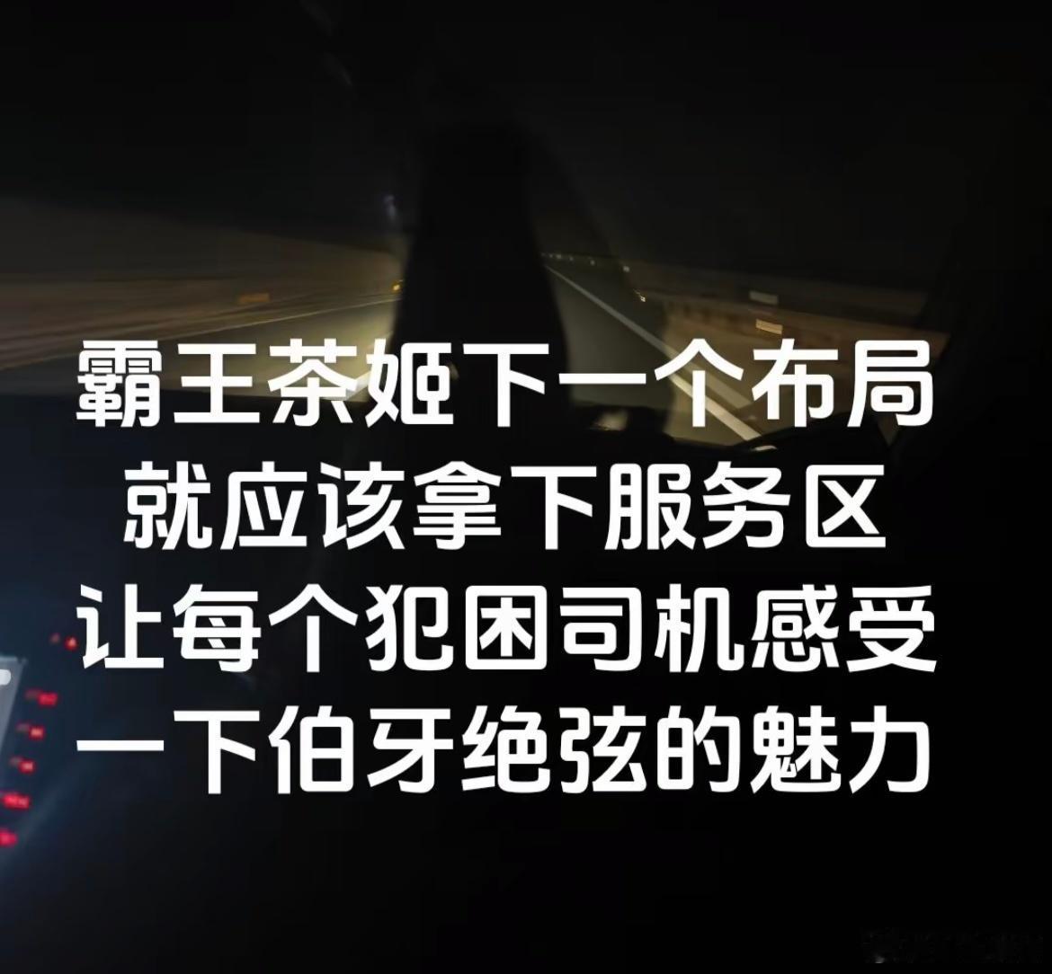 霸王茶姬就应该开在服务区！ ​​​