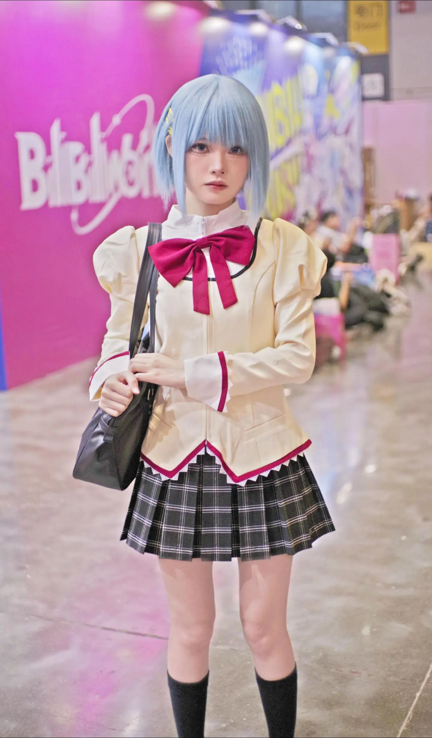 漫展养眼造型大赏 二次元少女 魔法少女小圆 cosplay 漫展返图