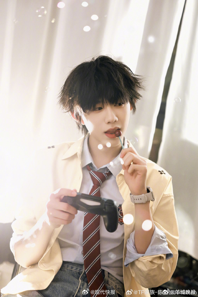 【充满少年感的台词是否戳中了你的回忆】近日，由TF家族新生代演员们主演的电视剧《