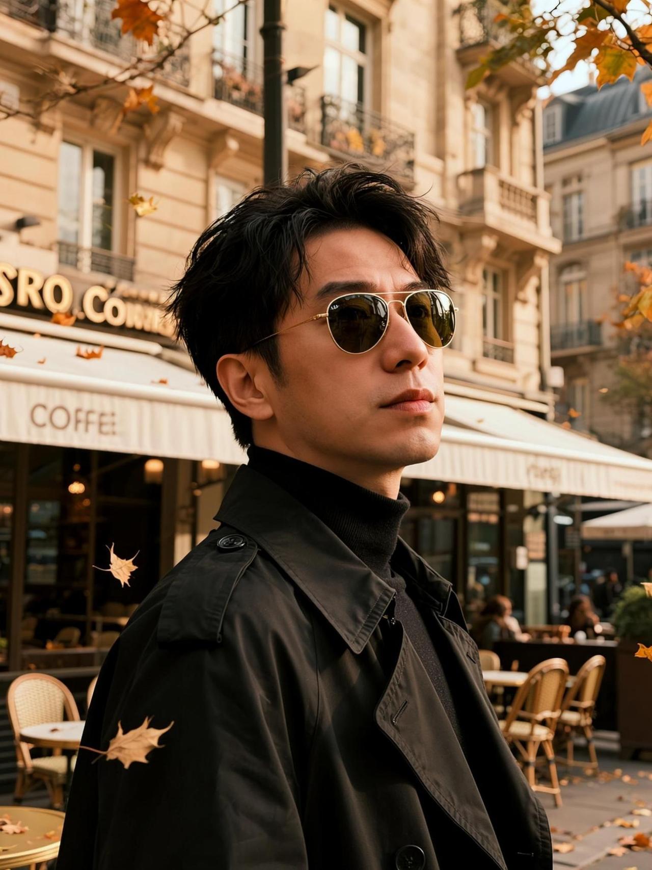 AI秋意街景照 随变ai随便玩