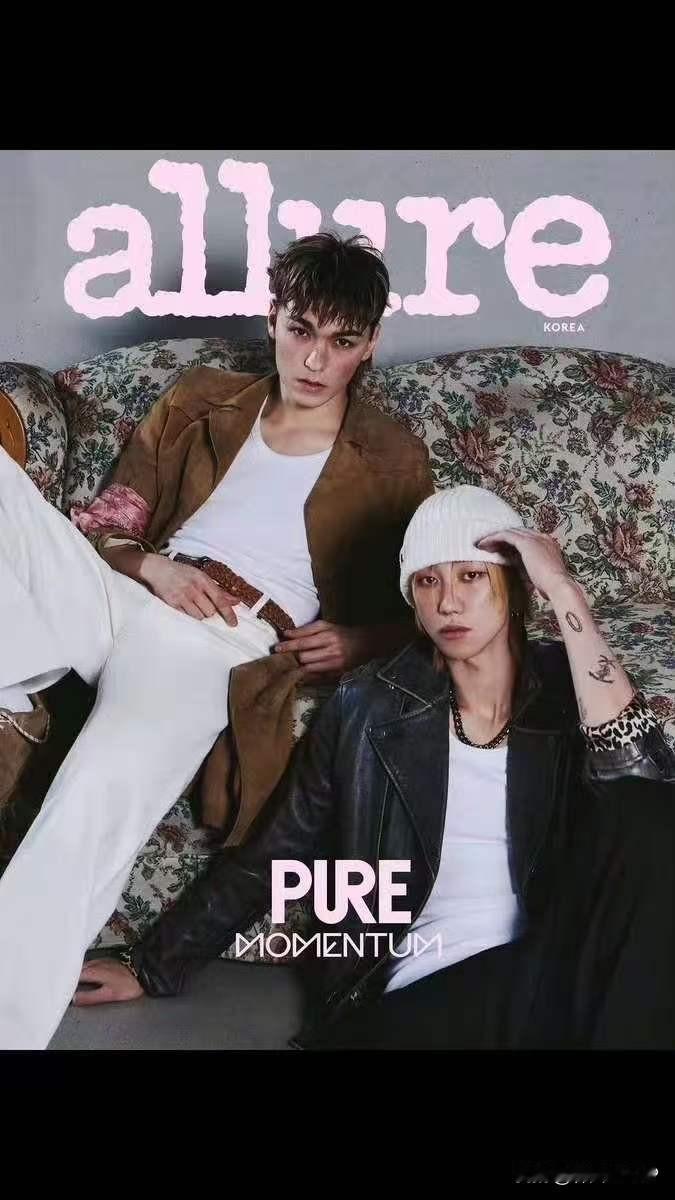 SEVENTEEN Vernon x The8《allure》封面画报公开✨ 徐