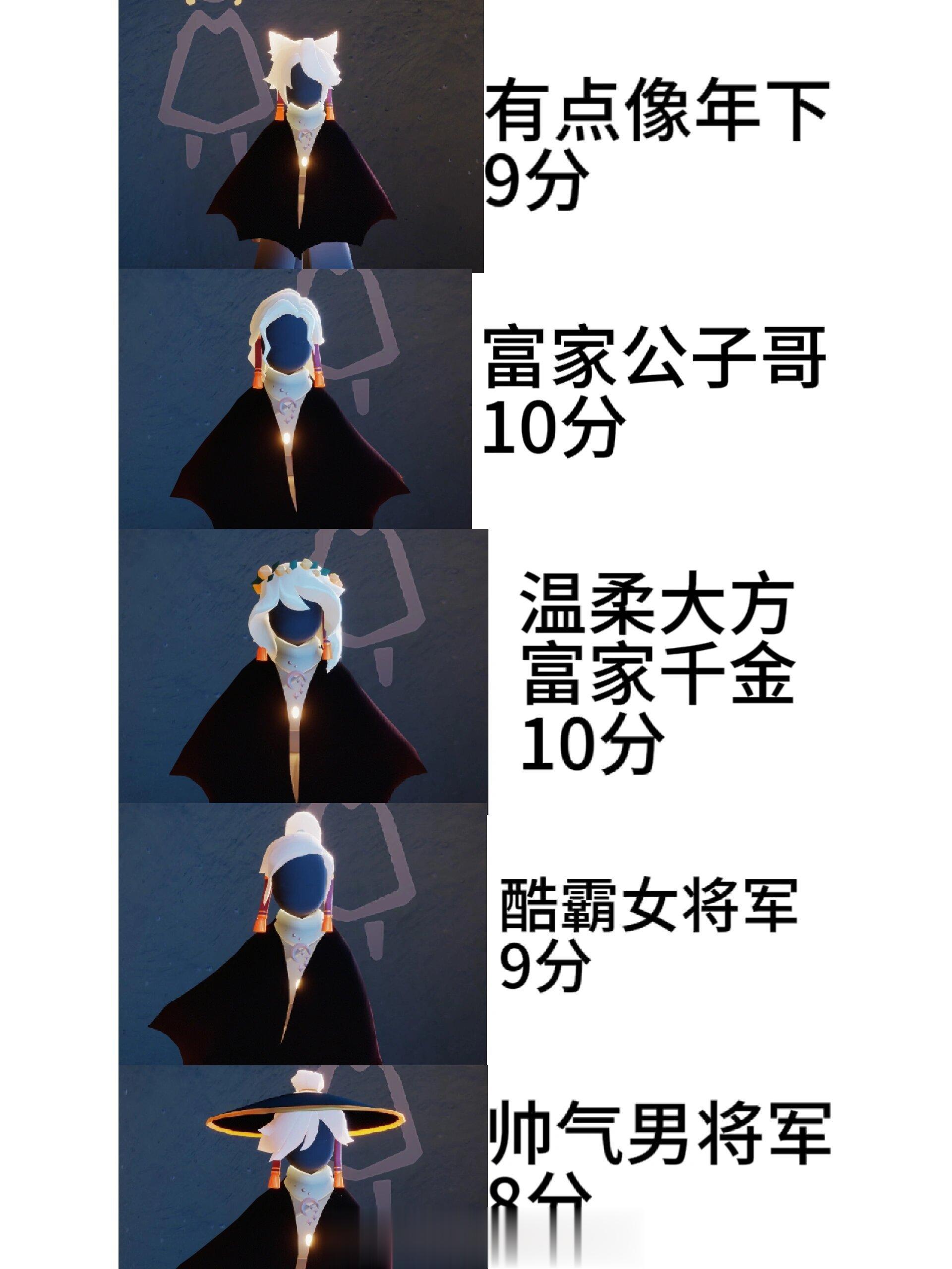 [doge]看到了几张圈外人对光遇发型的评价，由此可见不入圈真的不懂鸟子哈哈哈~
