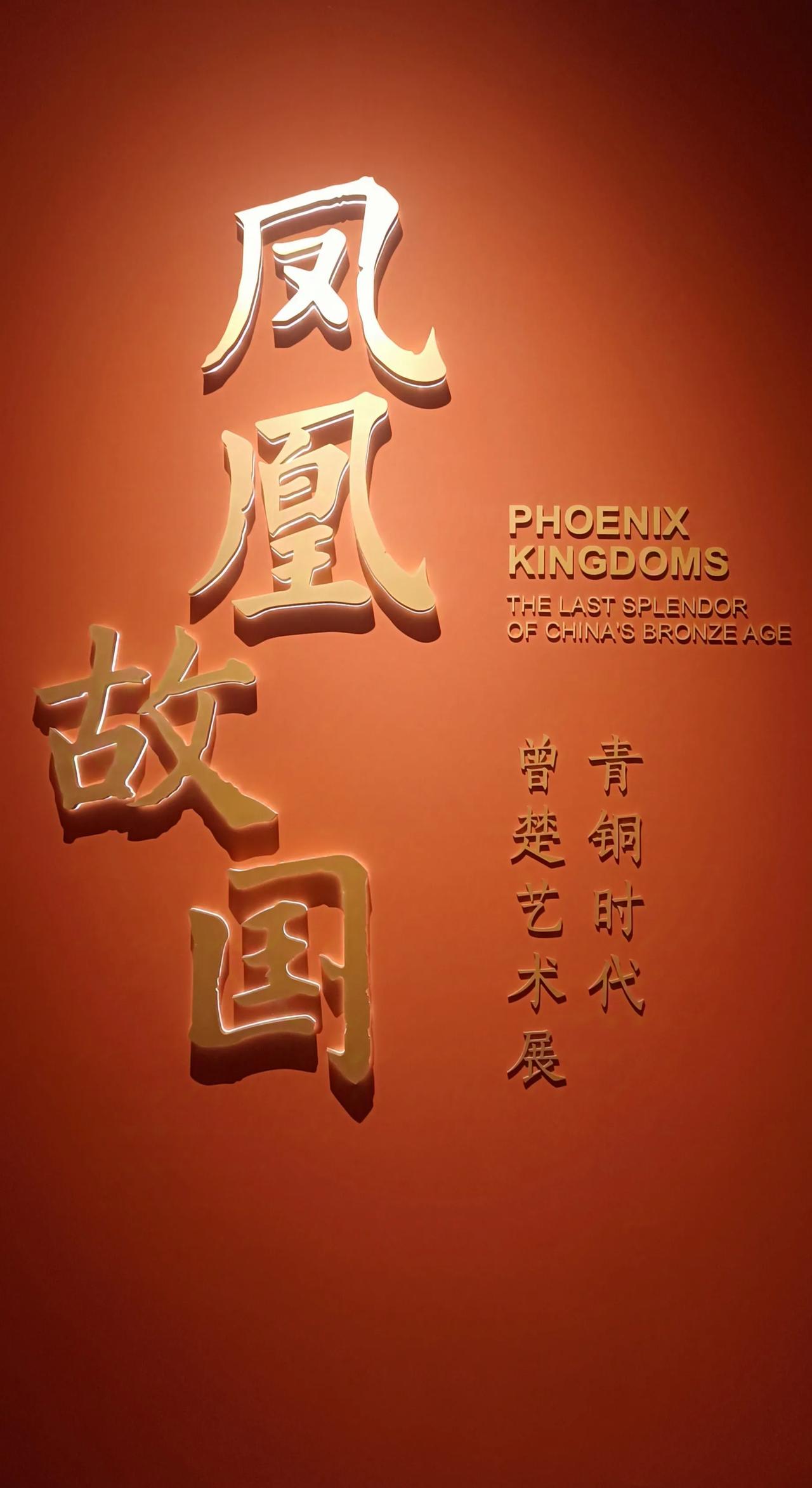 #凤凰故国——青铜时代曾楚艺术展# 是国博新开的，湖北省五个博物馆组织的曾国，楚