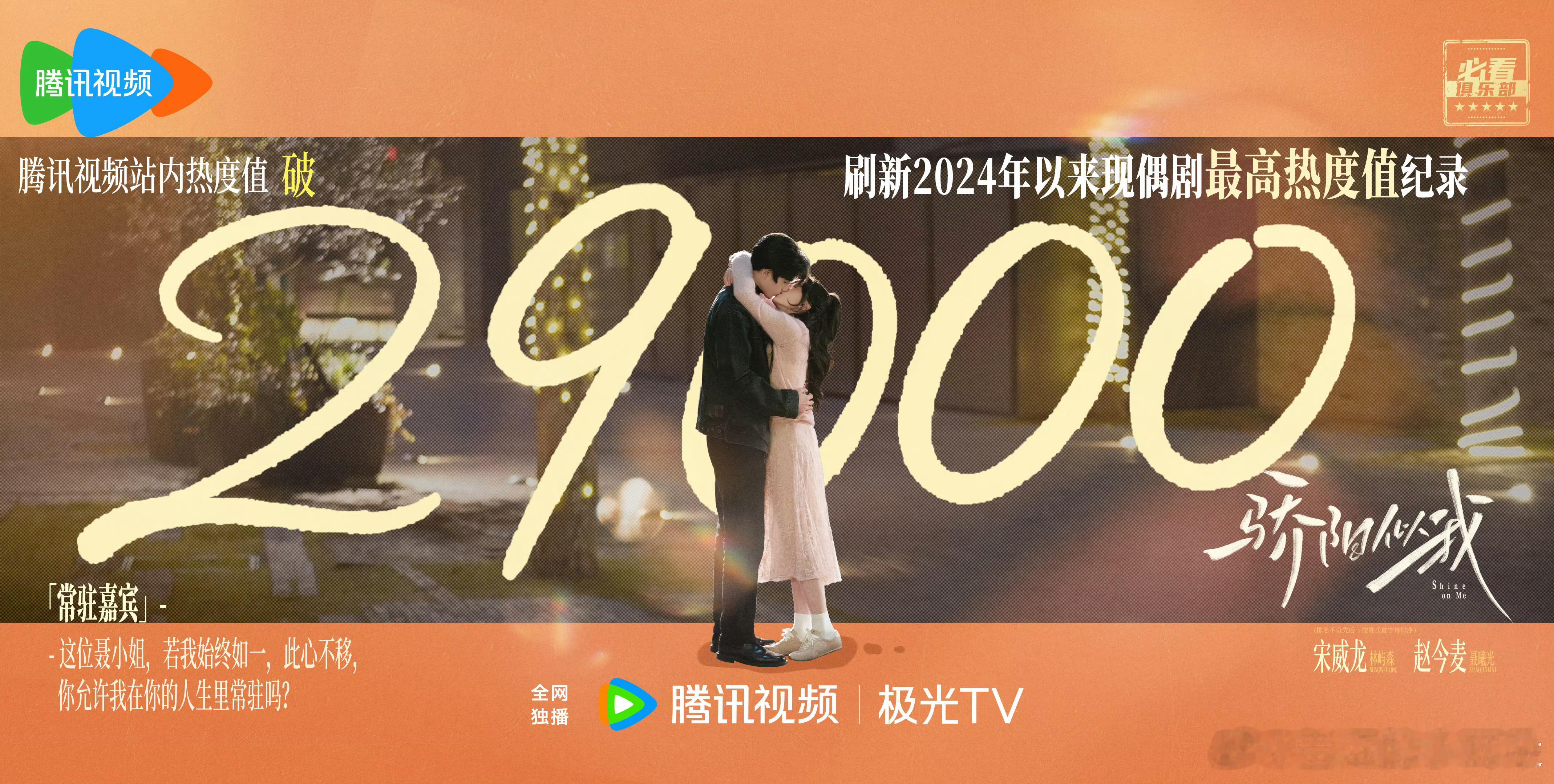 恭喜骄阳似我热度破2w9，下一个目标3w冲呀！ 