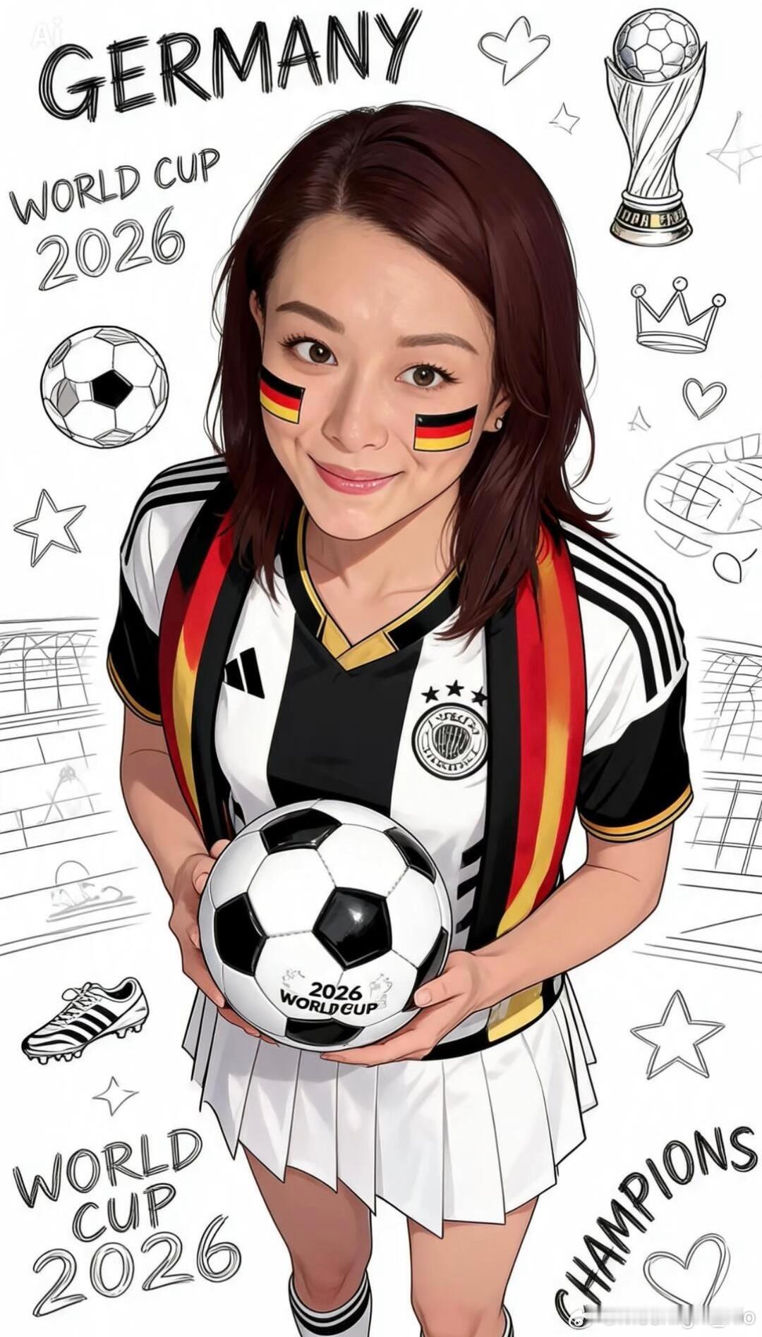万远：🇩🇪⚽️ 2026世界杯，德国队今天正式开赛啦！今天终于等到德国队的比