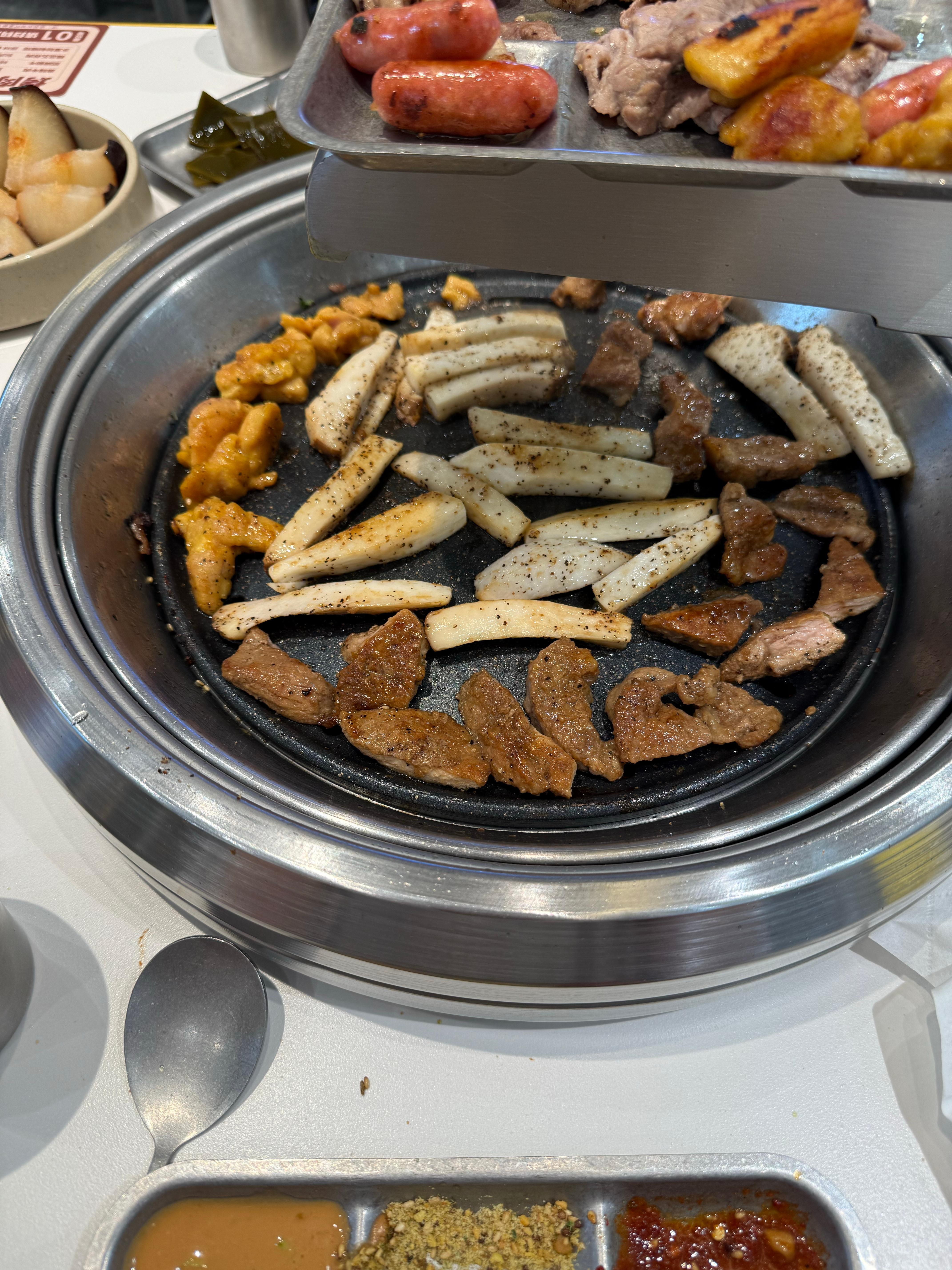 终于吃饭