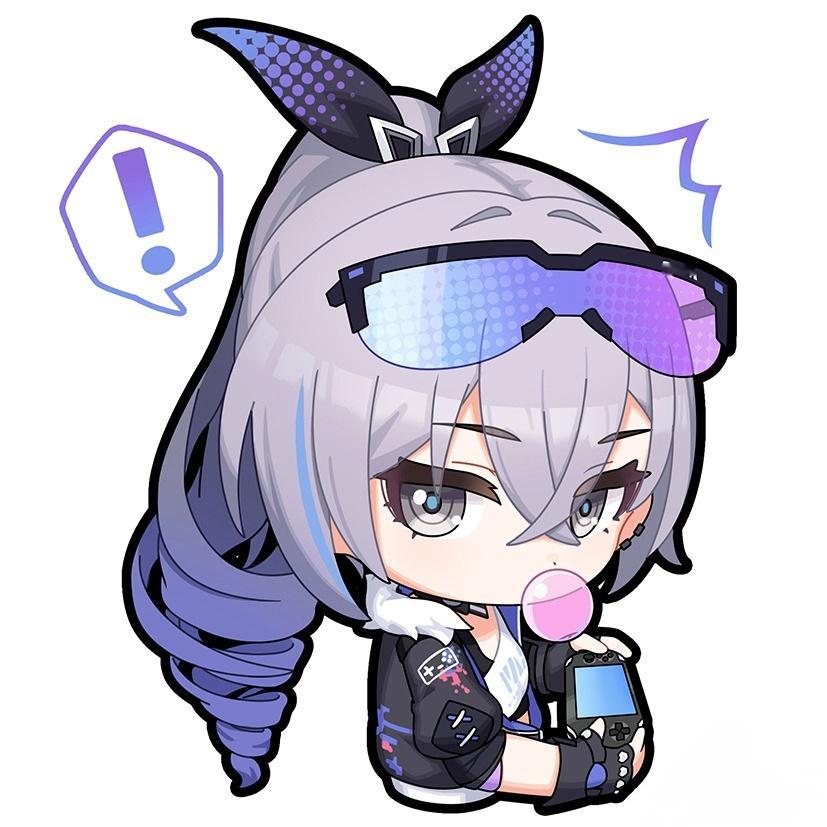 #崩坏星穹铁道#  【银狼】绘画米游社：退堂鼓手*已授权转载 ​​​