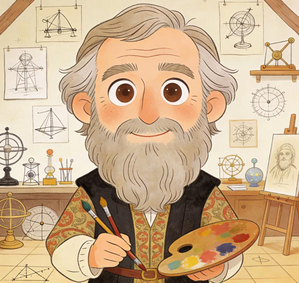 探索科学与艺术的交汇点，感受大师的智慧与创造力。在这科学与艺术的交汇之地，仿佛打