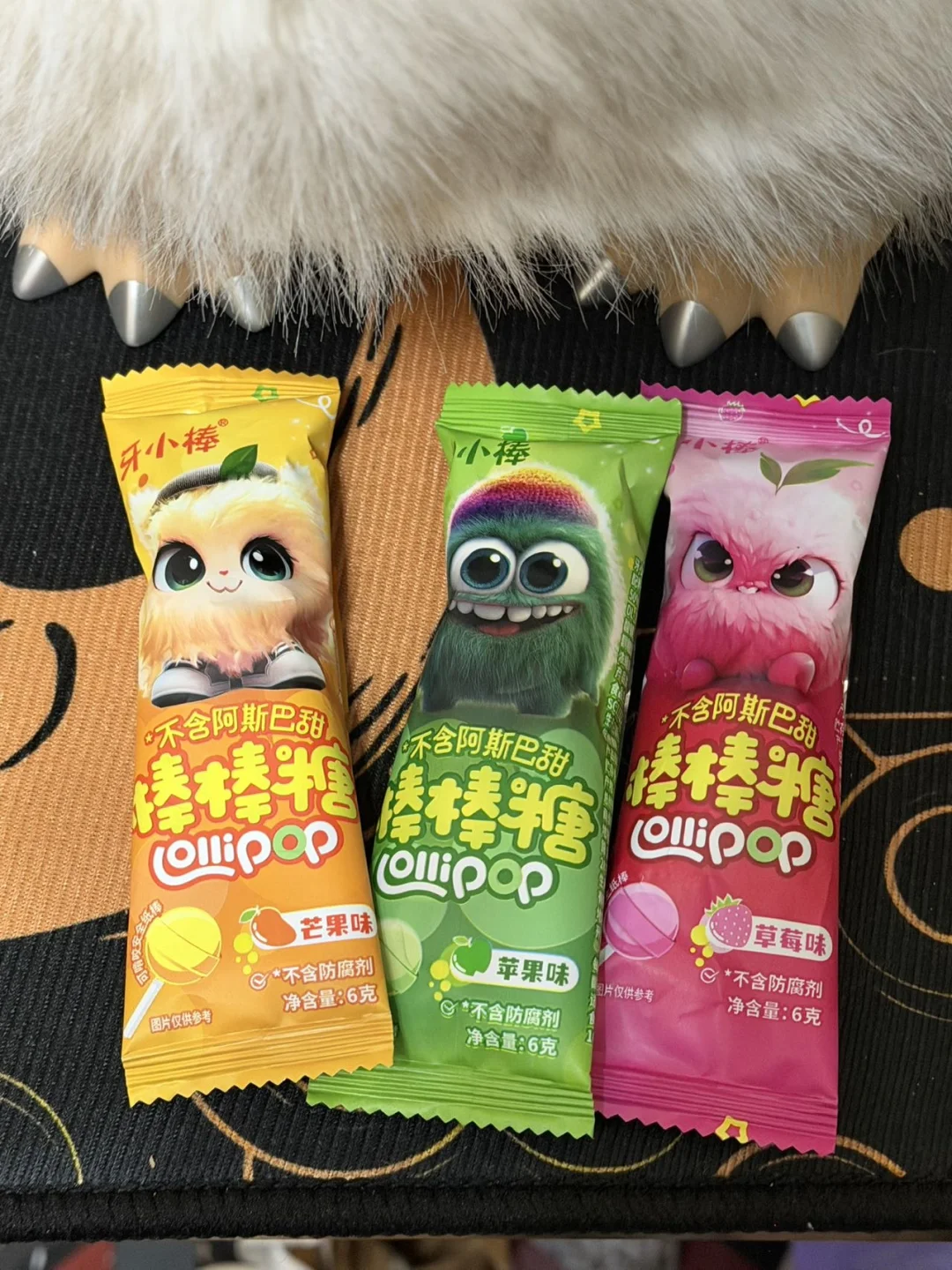 这款无糖棒棒糖我能炫一年🍭