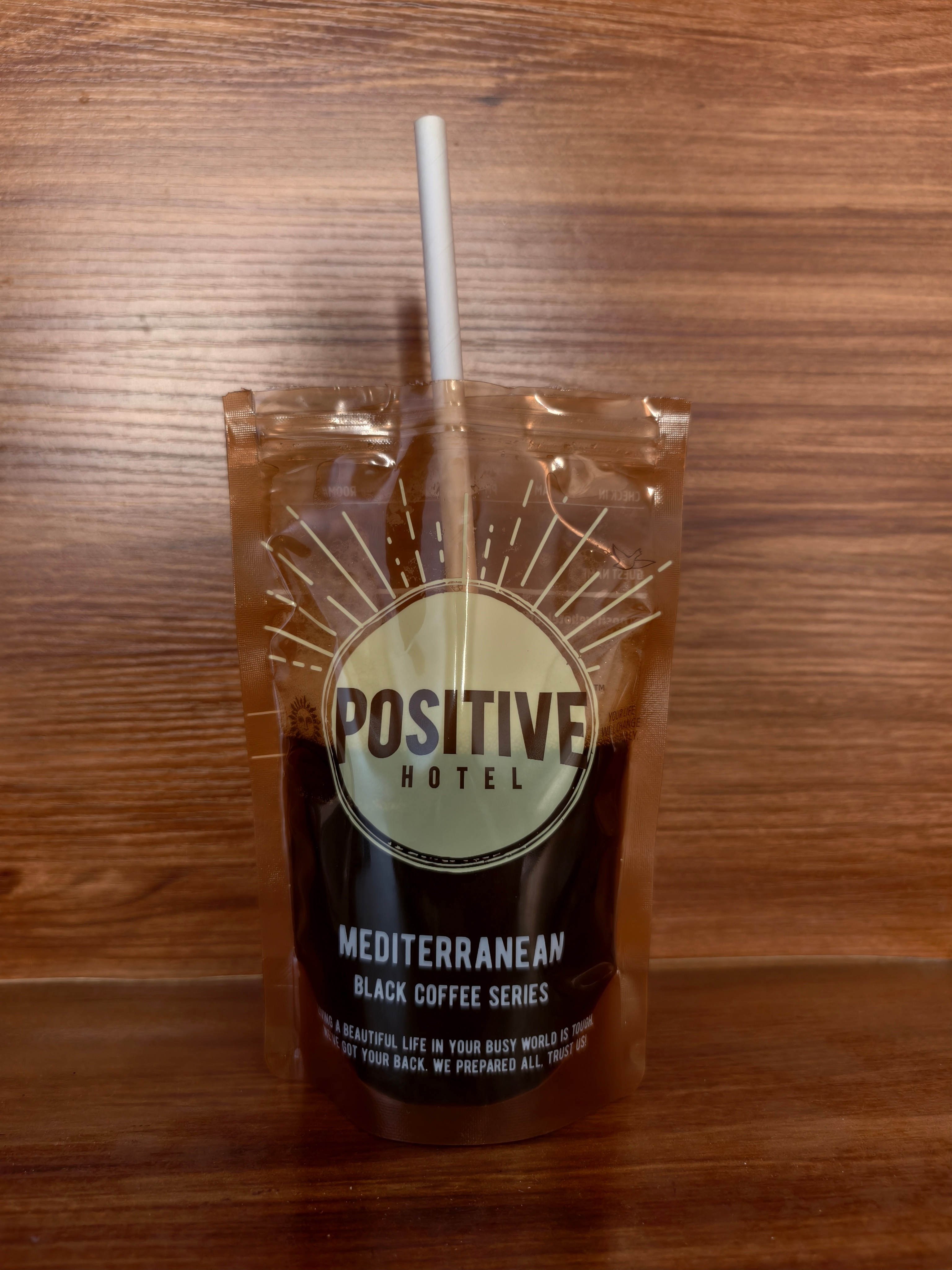 POSITIVEHOTEL地中海咖啡也是喝上啦！本人酷爱喝黑咖啡已有15年咱就是
