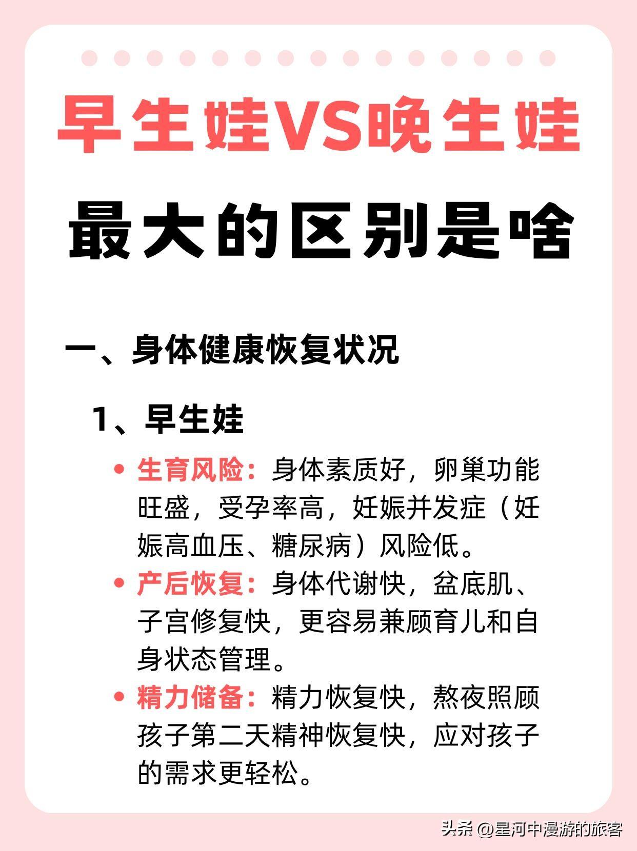 别纠结啥时候生娃！单看身体恢复，早生真的香太多！
 
好多职场姐妹都在纠结，到底
