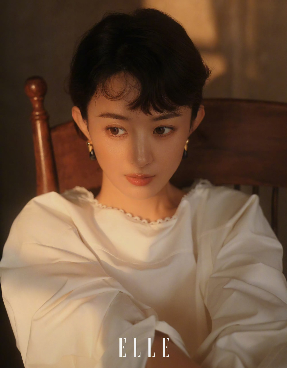 很多人都敢说：赵丽颖的丽是奥黛丽赫本的丽！！！