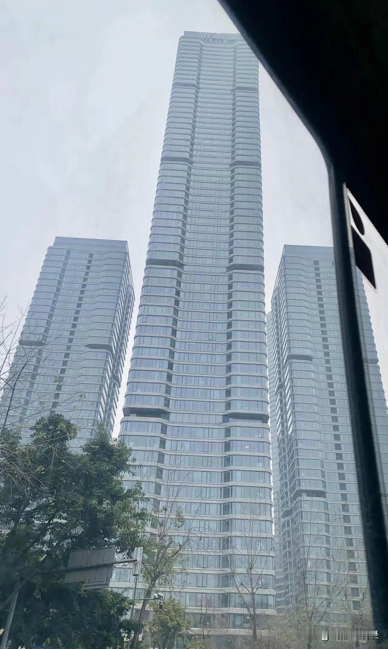 有谁知道这个是哪里的房子？好高好漂亮哦！又像写字楼，仔细一看原来是住宅楼！
以上