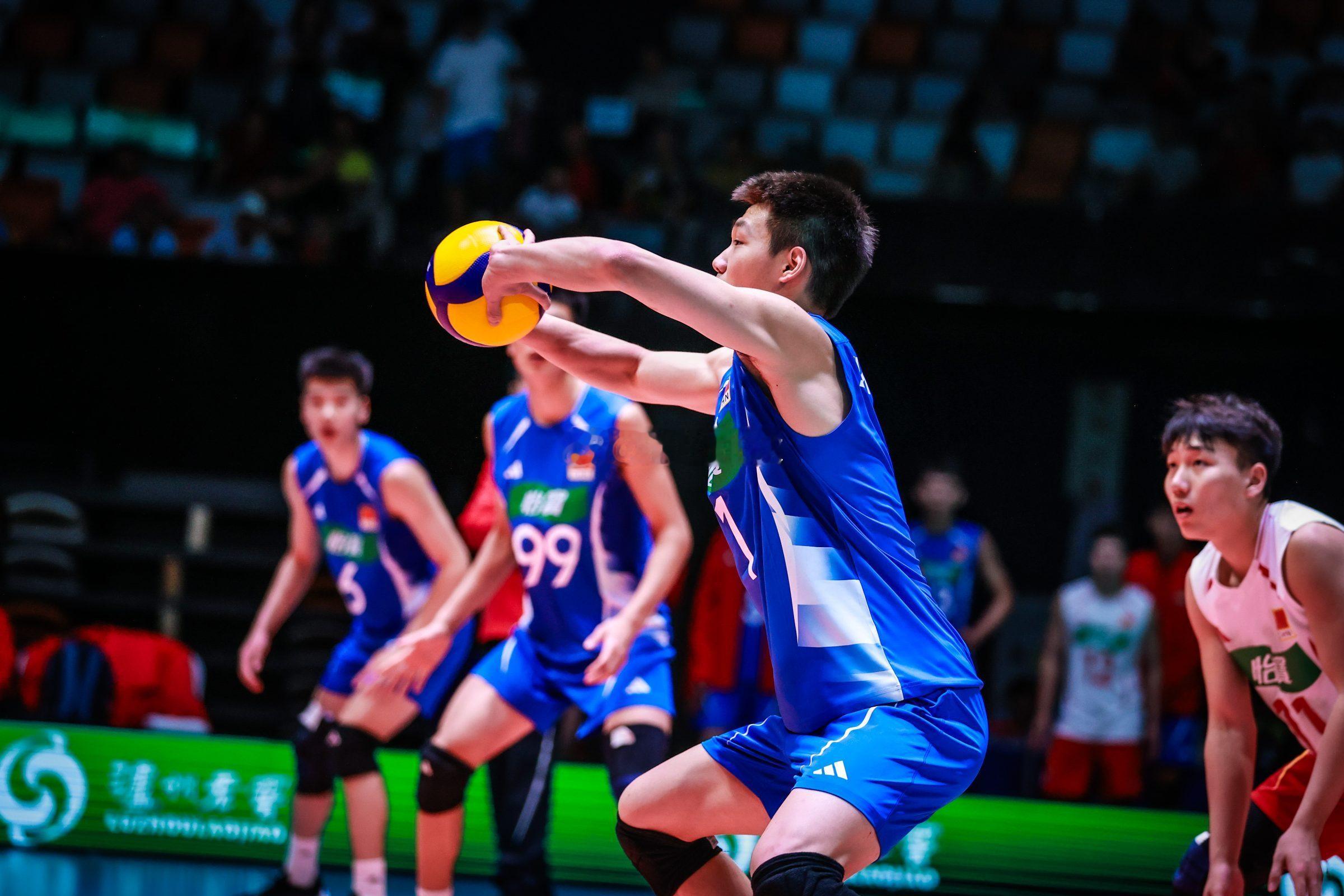 【中国U18男排战胜中国香港晋级亚锦赛八强】2026年U18亚洲男排锦标赛小组赛