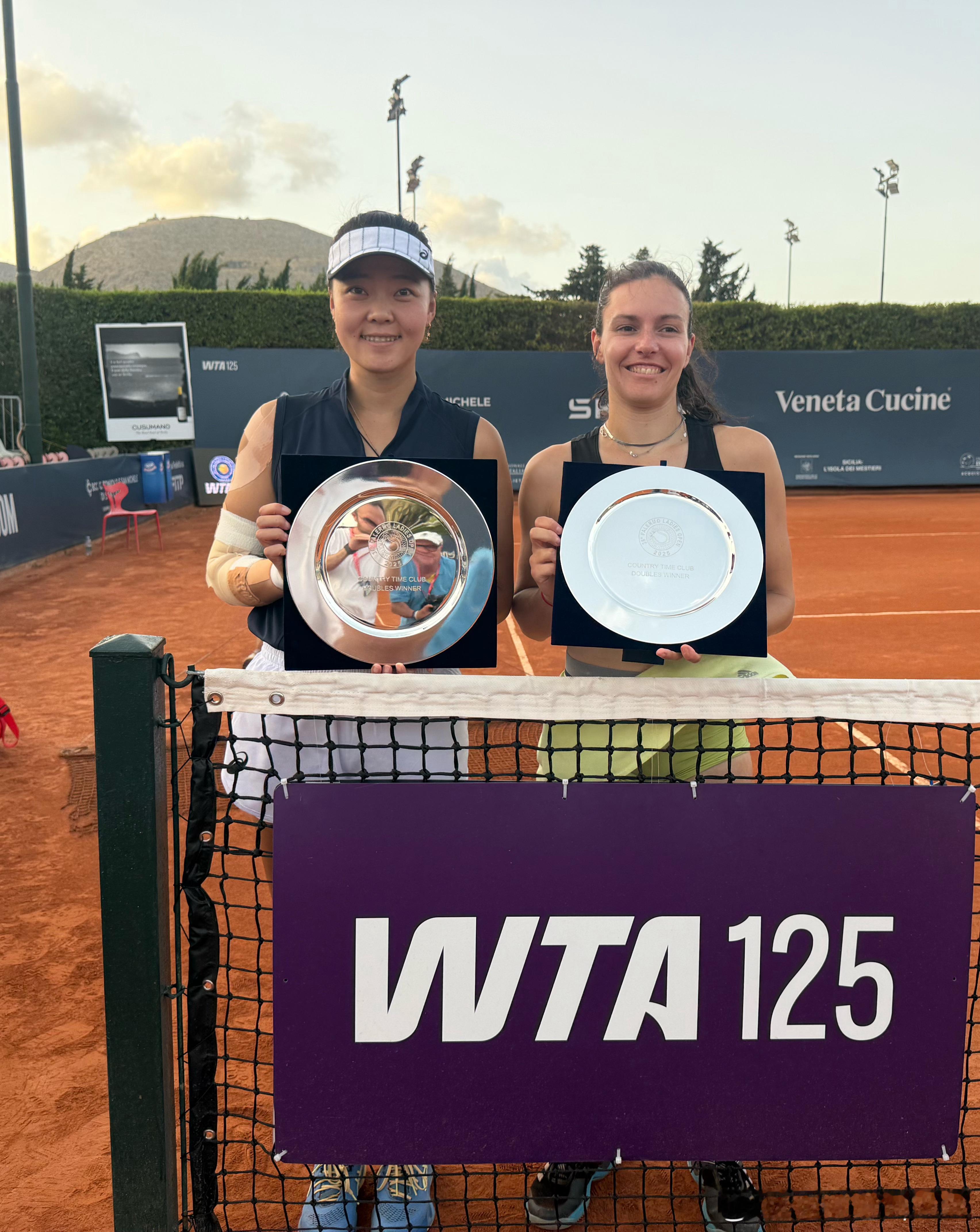 🏆WTA125🇮🇹巴勒莫站女双决赛[3]🇨🇳丰硕/🇫🇷卡西诺6-2