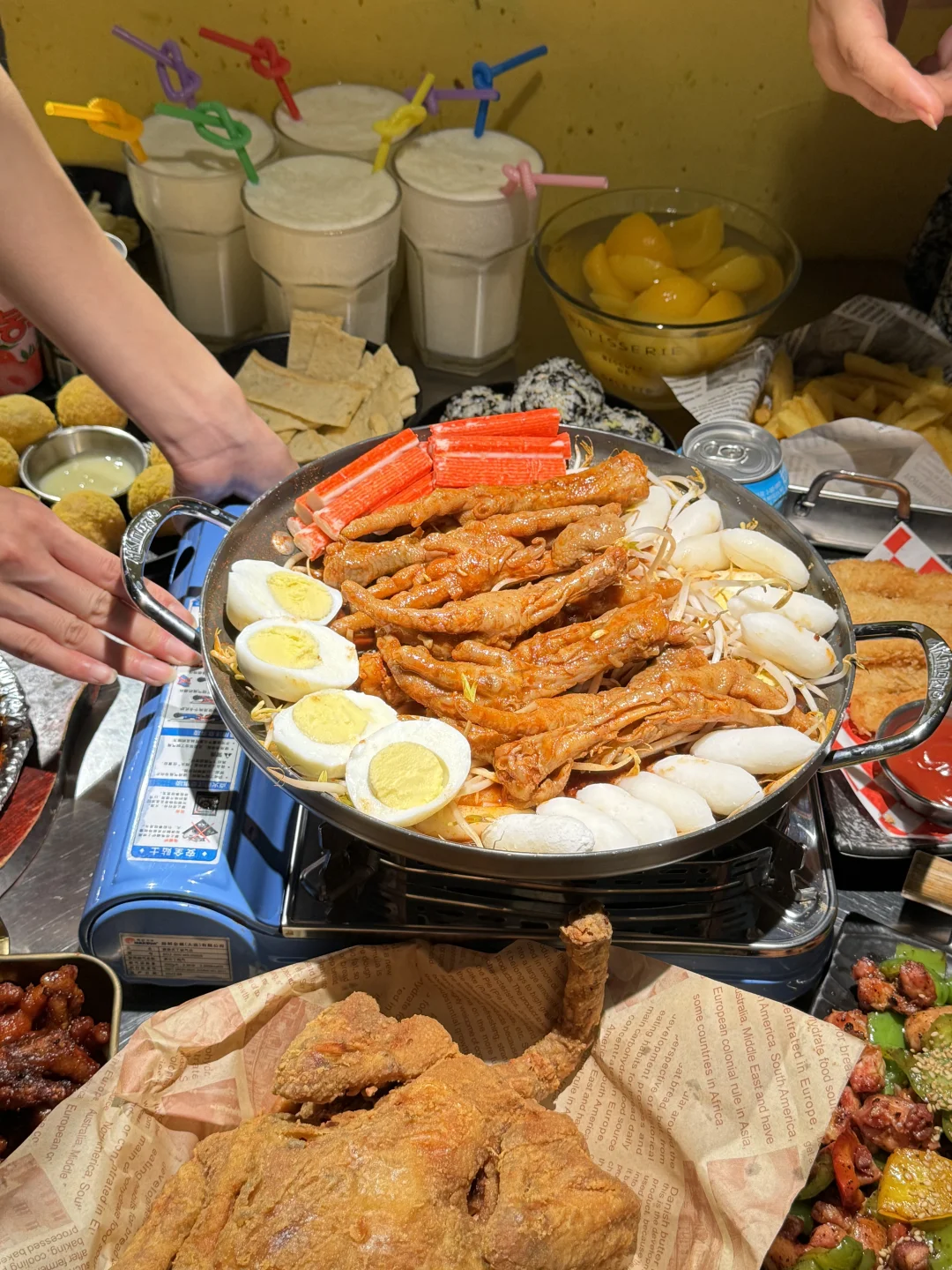 城阳不愧是小韩国🇰🇷，分分钟get同款美食！