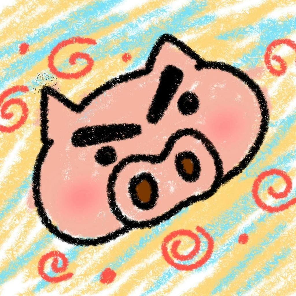 涂鸦风蜡笔小新 ​​​