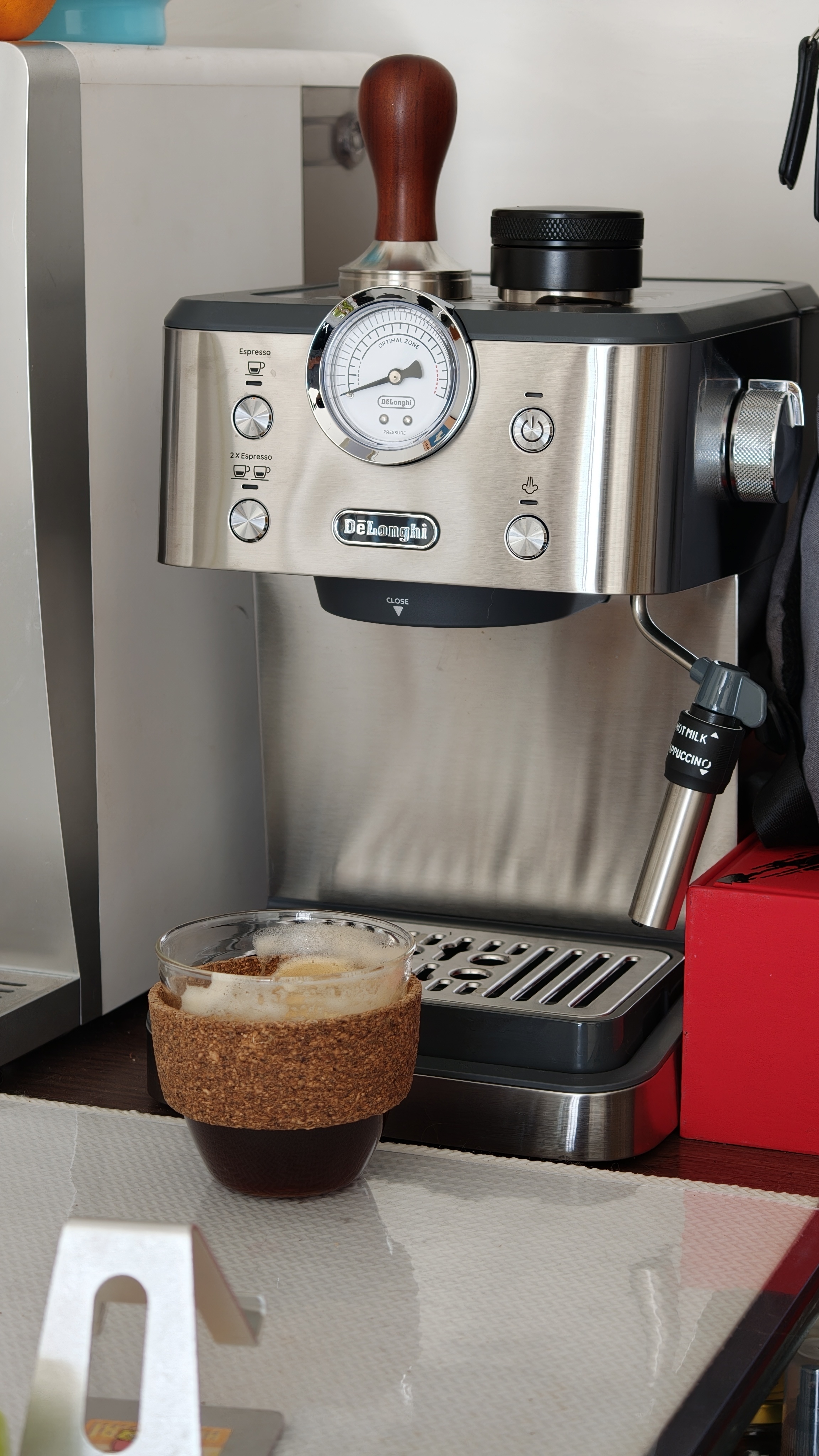 自从家里整了这个咖啡机，我感觉我的生活都明亮了