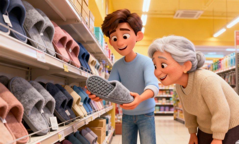 重阳节适老用品消费人数暴增228%有人给奶奶选穿脱方便的魔术贴鞋，有人给爷爷挑能