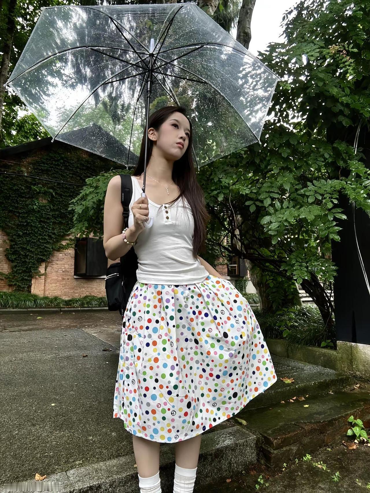 有事找我，我点子多。波点 ootd inmyfeeling
