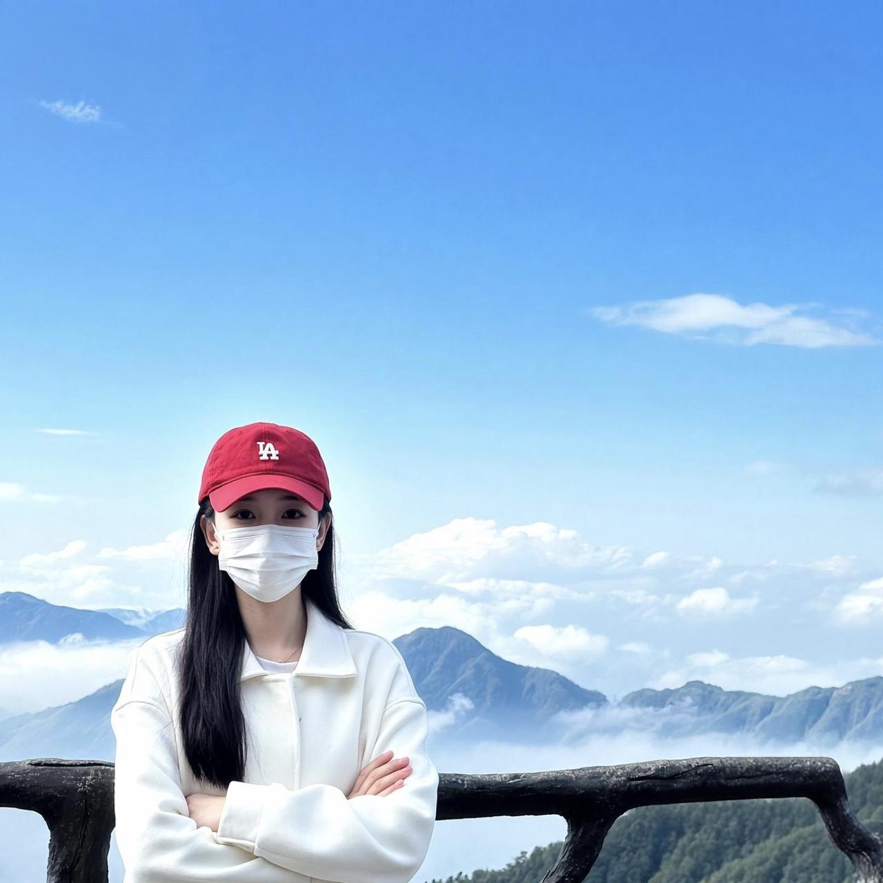 云海之上，自由呼吸，元气满满的一天🌿🍃