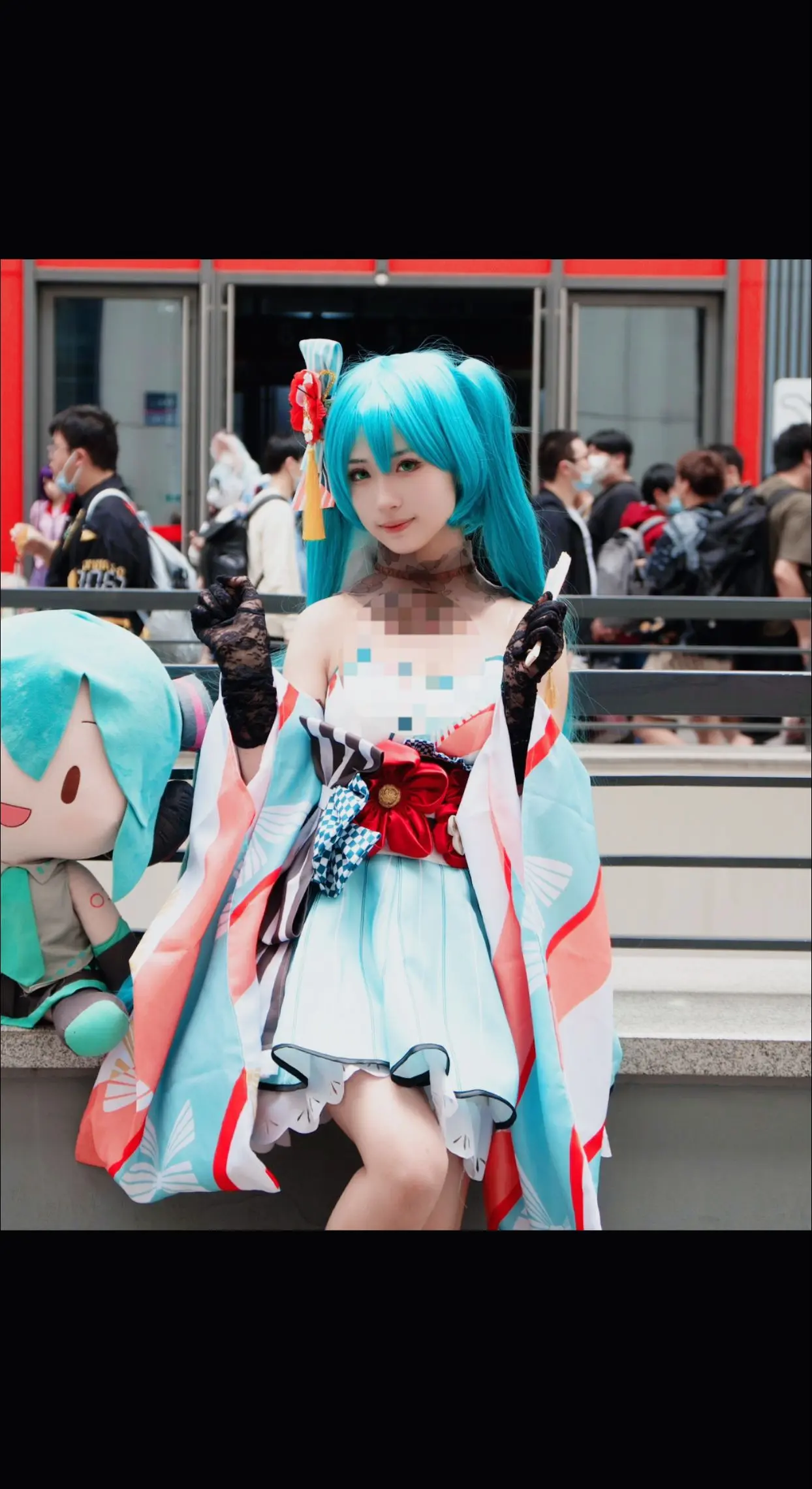 cosplay 初音未来cos 漫展养眼造型大赏 漫展现场 二次元少女