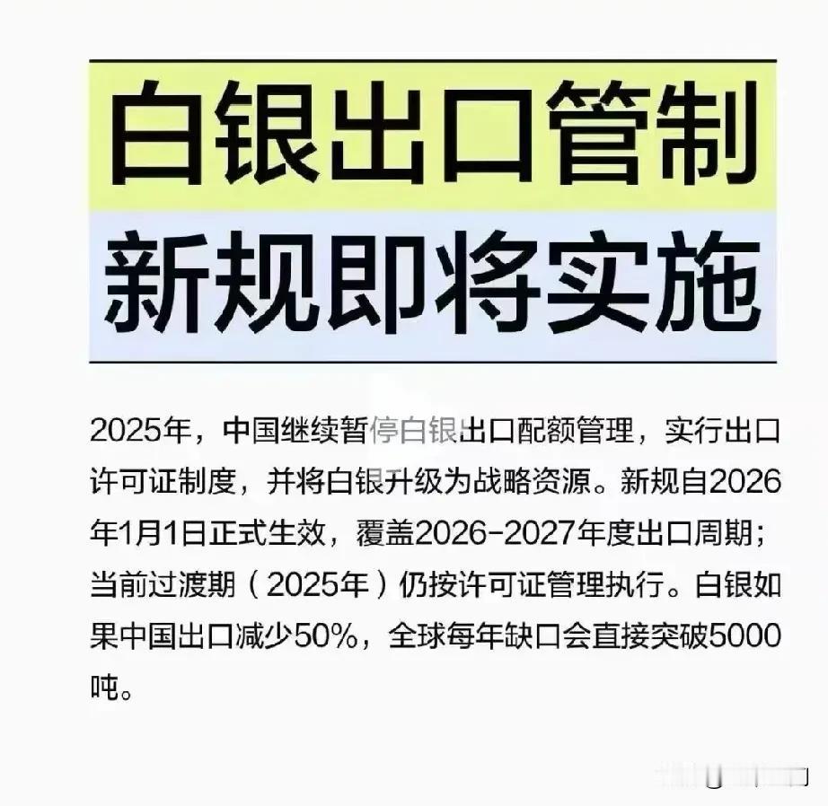 白银价格暴涨，老外感叹这个事情比想象的还要更加严重，因为白银在工业制造中的作用不