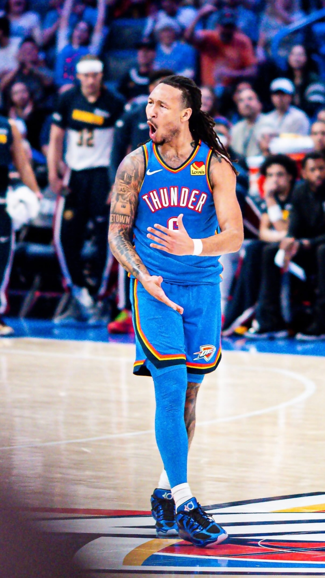 晚安大伙，晚安雷霆雷霆三杀掘金亚历山大绝杀掘金雷霆