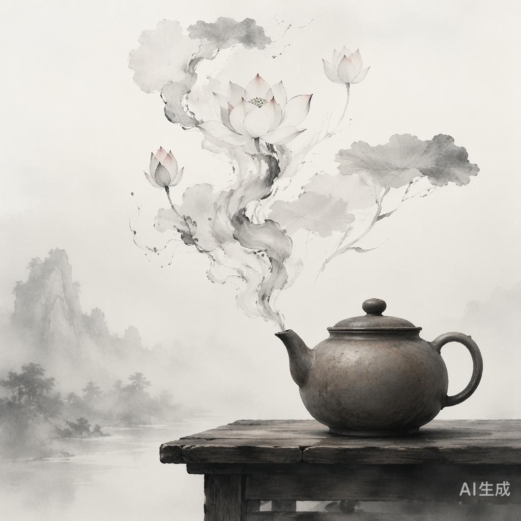 被一个学中文的老外问住了。他指着烧水壶说，“水开了”这个词好美，像沸水在花心里炸