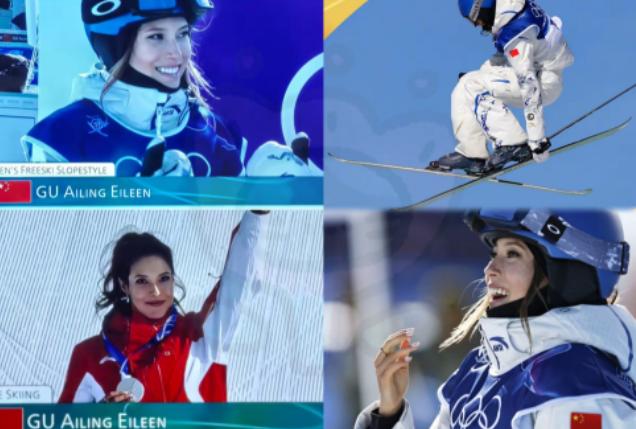 谷爱凌输了，我能理解，
拿了亚军，我都能理解。
可惊掉下巴的是，拿冠军的居然成功