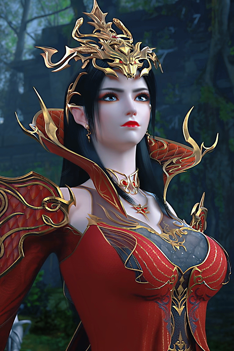 美杜莎女王[超话]  今天又能看到彩鳞了！开心[鼓掌][鼓掌][鼓掌]斗破苍穹美