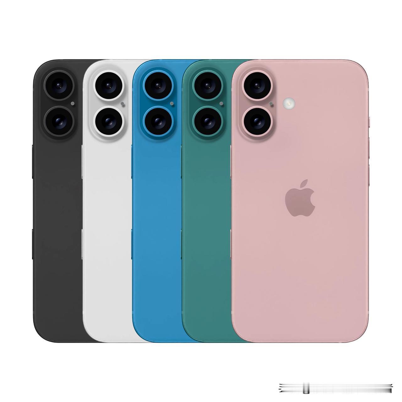苹果iPhone 16
苹果iPhone 16 Pro
配色也就这样了～[灵光一