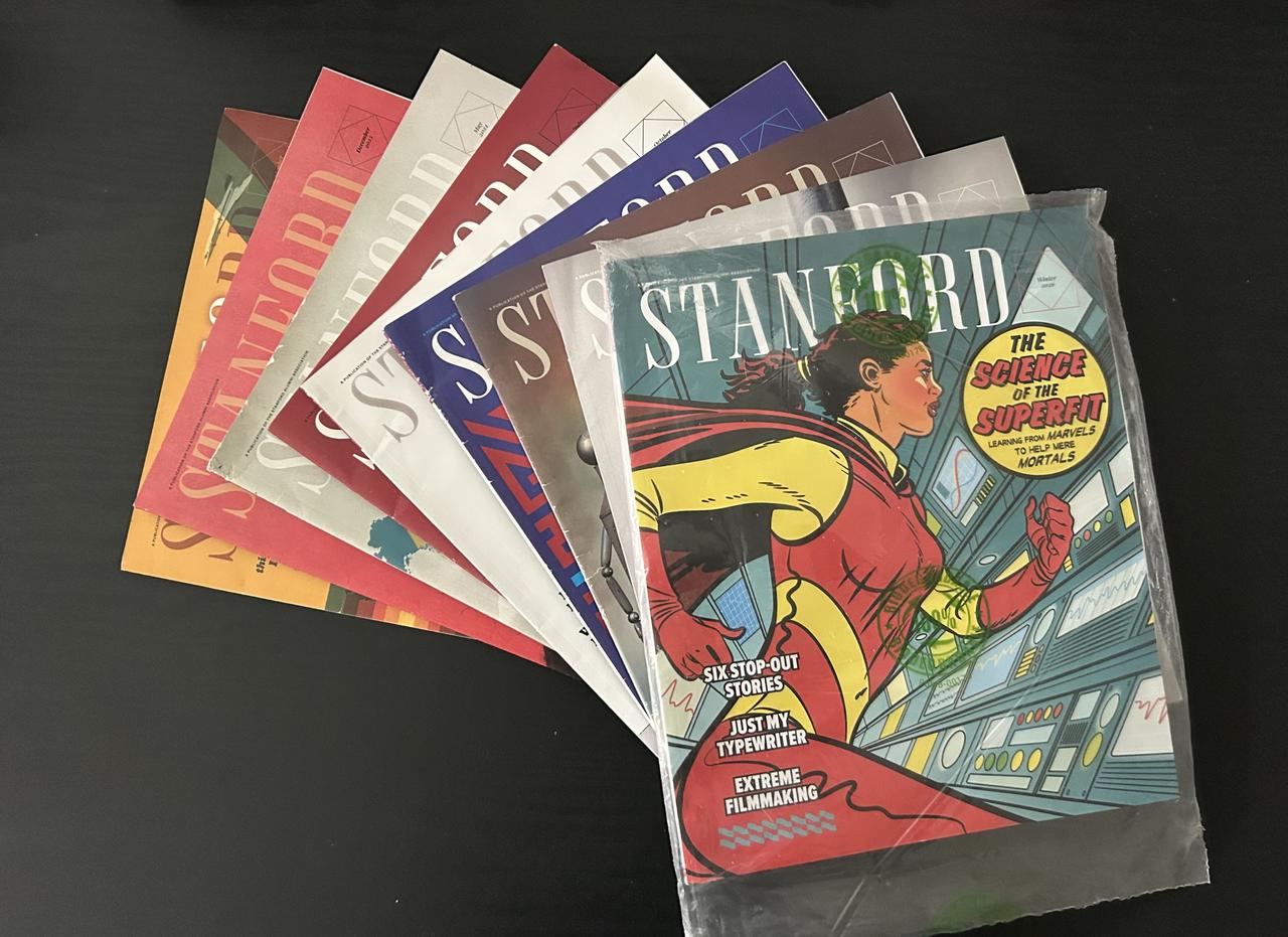 闺女2023年6月Stanford大学毕业离校工作，两年多来，母校都按当时留下的