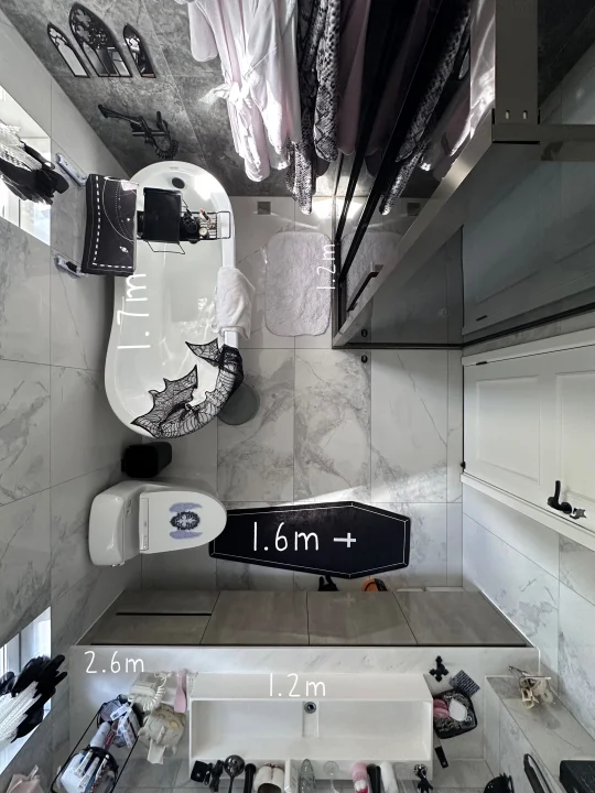 二十万人看过的哥特卫浴布局