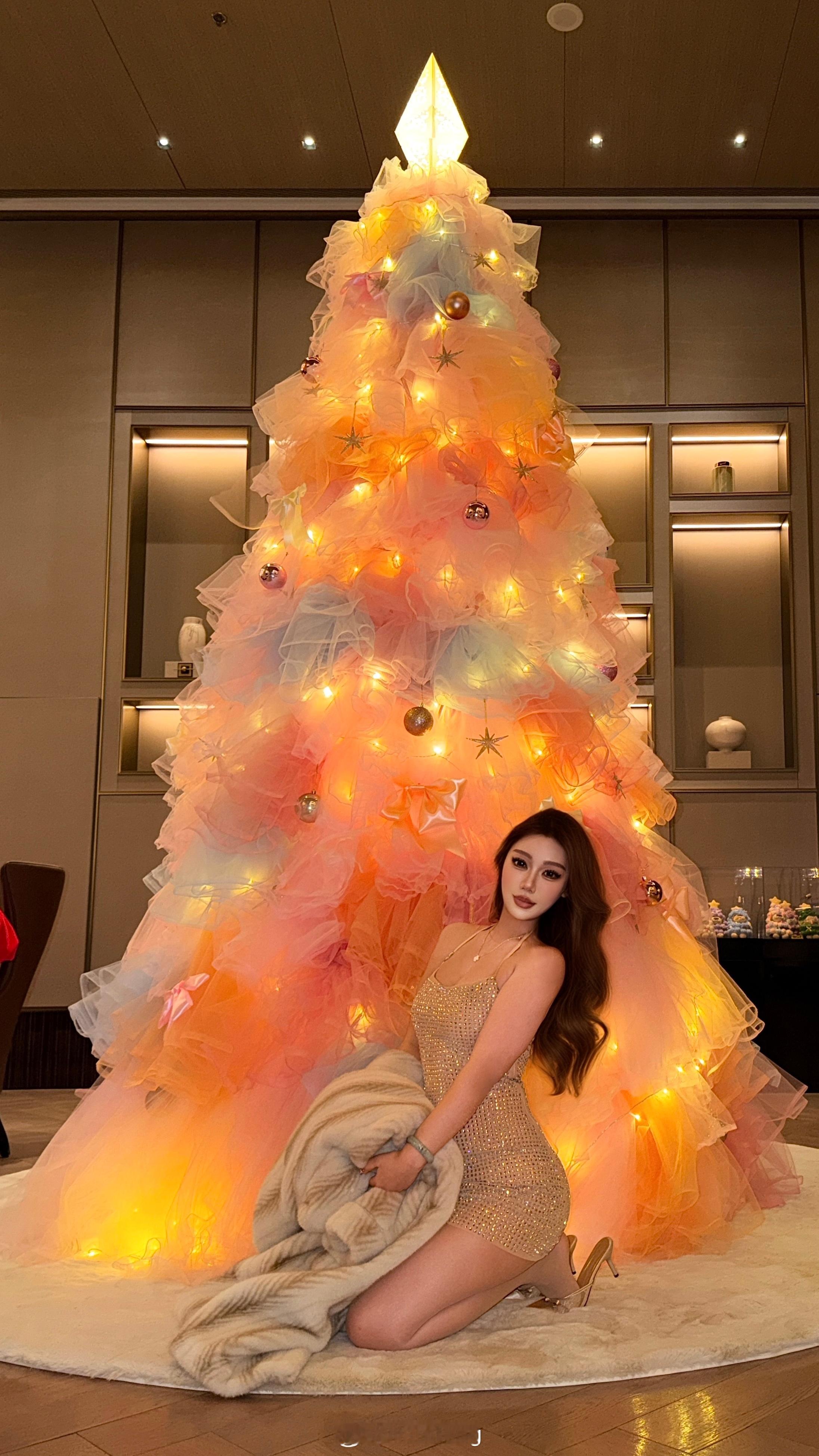 好美的圣诞树🎄🧑🏿🎄 西安·西安丽思卡尔顿酒店