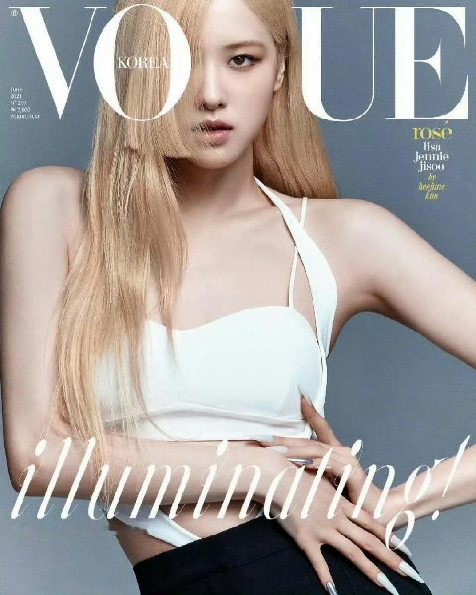 VOGUE Korea 镜头下的ROSÉ 朴彩英 📸封面大赏