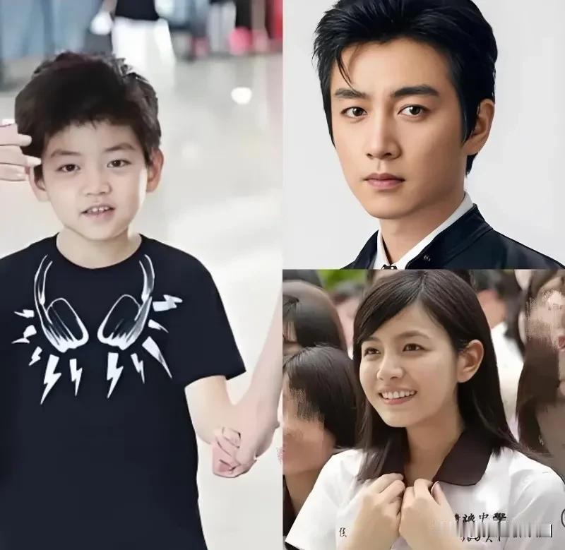 陈晓与陈研希的儿子好可爱，即像爸爸又像妈妈，也有点像李健，总之长大后肯定是帅哥啦