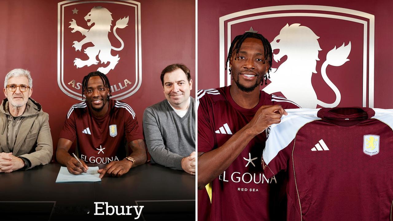 官方消息，阿斯顿维拉重新签下28岁亚伯拉罕，转会费为2100万欧+附加条款。
亚