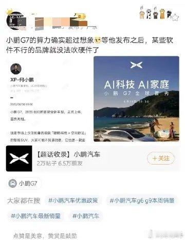 我还是佩服这位博主的思路和角度，因为一般人的思路都是：小鹏的图灵芯片落地之后，小