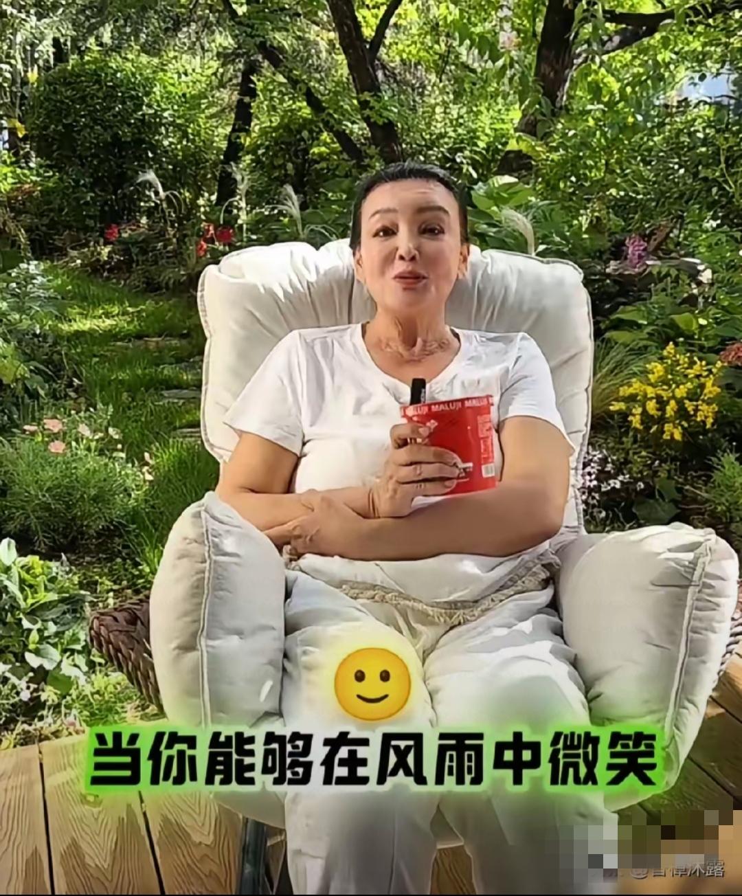 是谁把小玥玥小霖霖的奶奶给P图成这个样子了？兰姐哪有那么老？