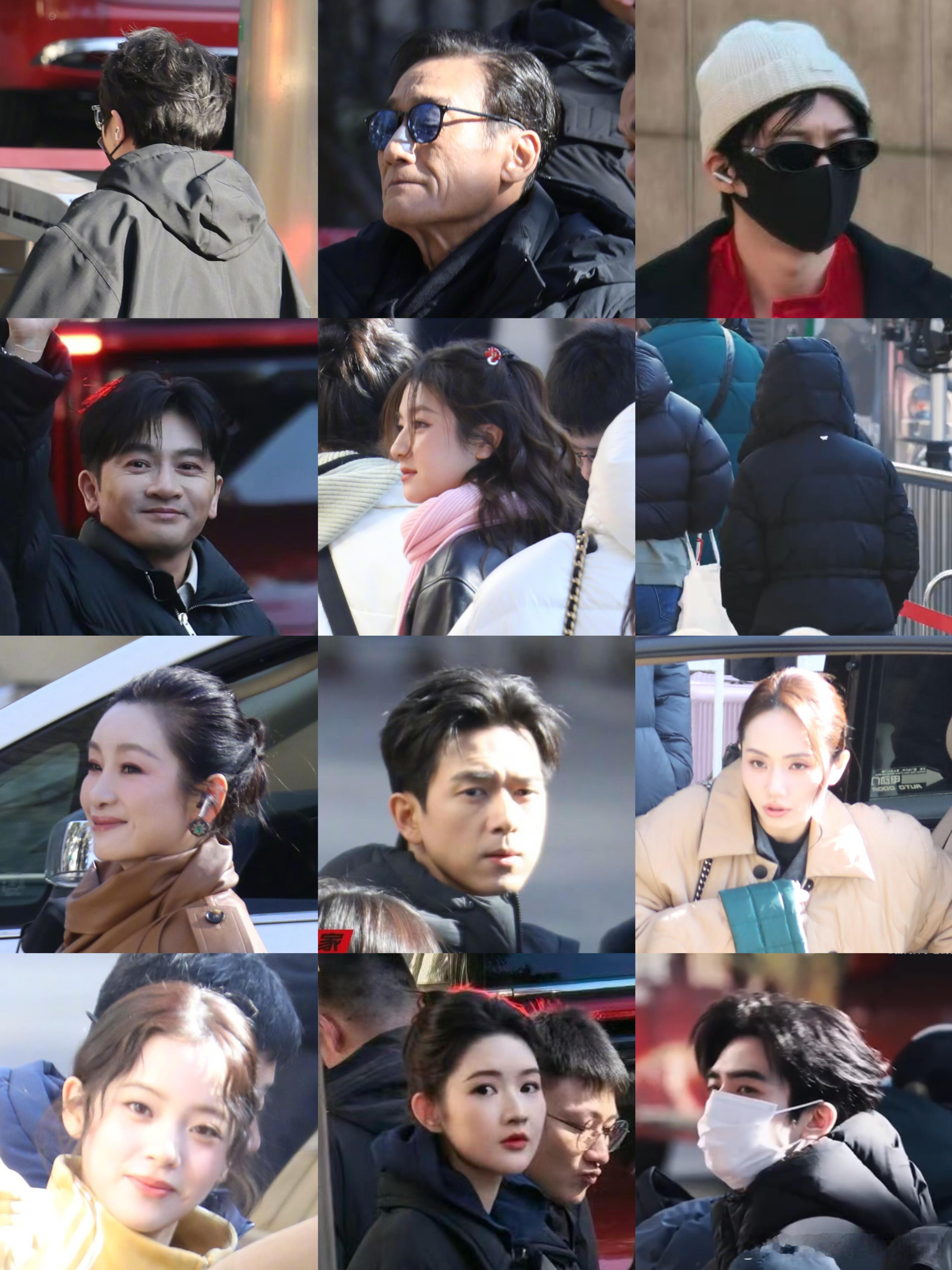 出席春晚第三次联排的明星:周深、刘宇宁、李现、李昀锐、刘浩存、宋威龙、毛不易、苏