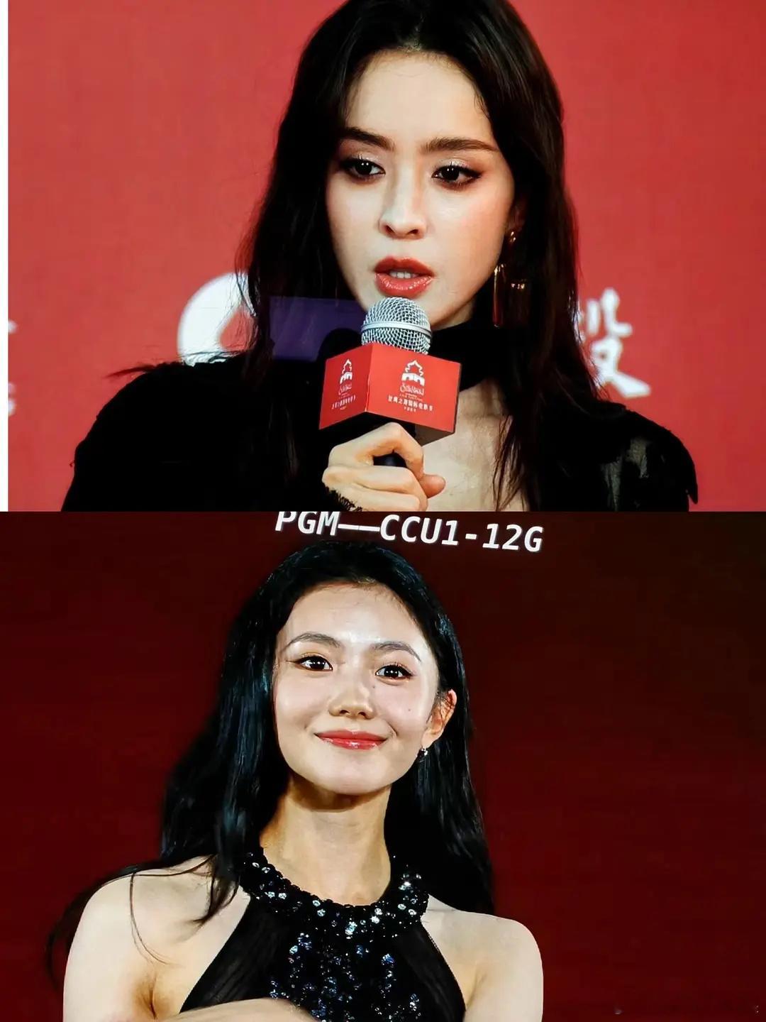 刘浩存🆚古力娜扎，同位置打光下谁更美？ ​​​