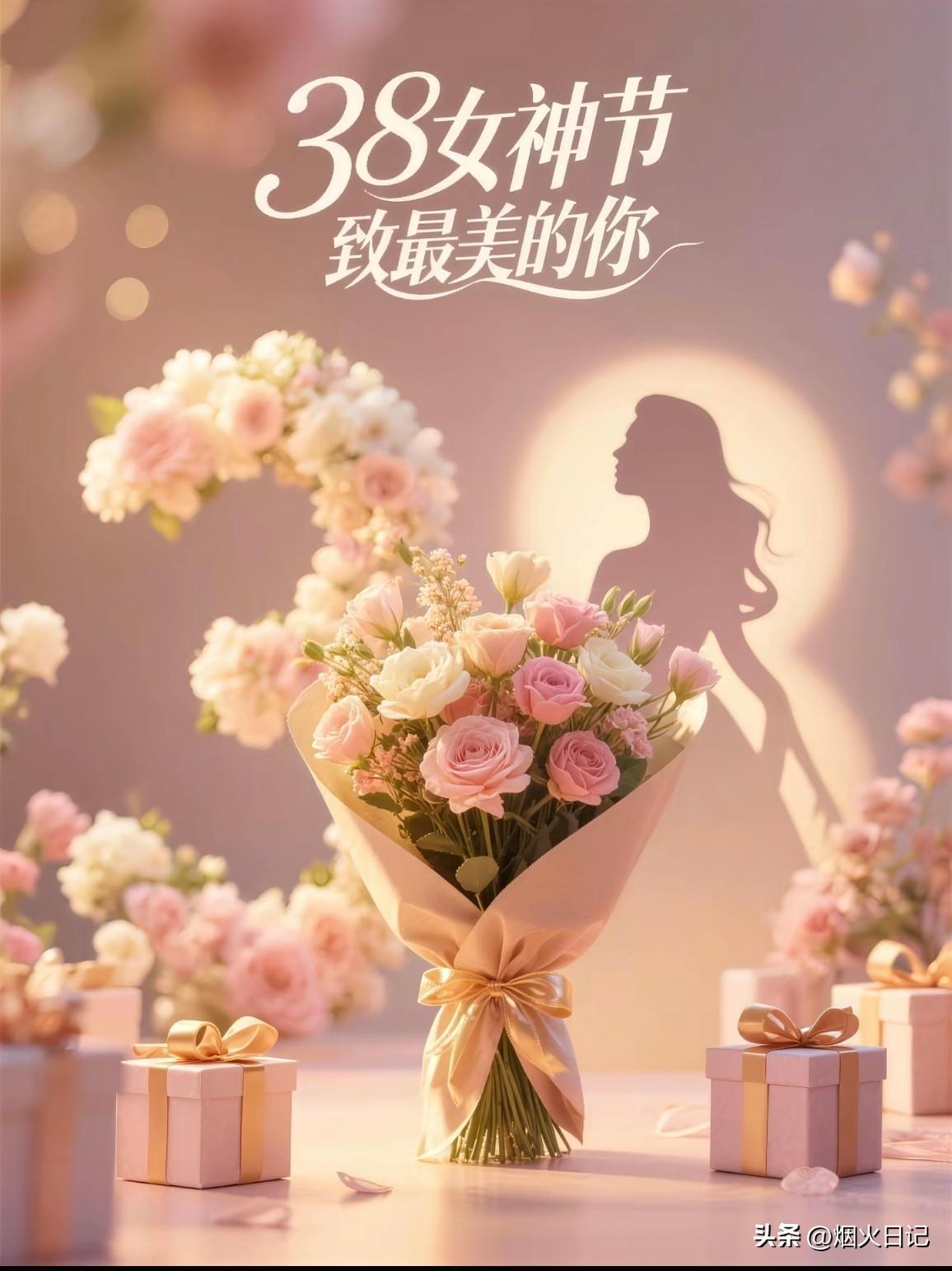 祝大家女神节快乐

今天是3月8号妇女节，这个节日你们都过了没？今天没买花，没有