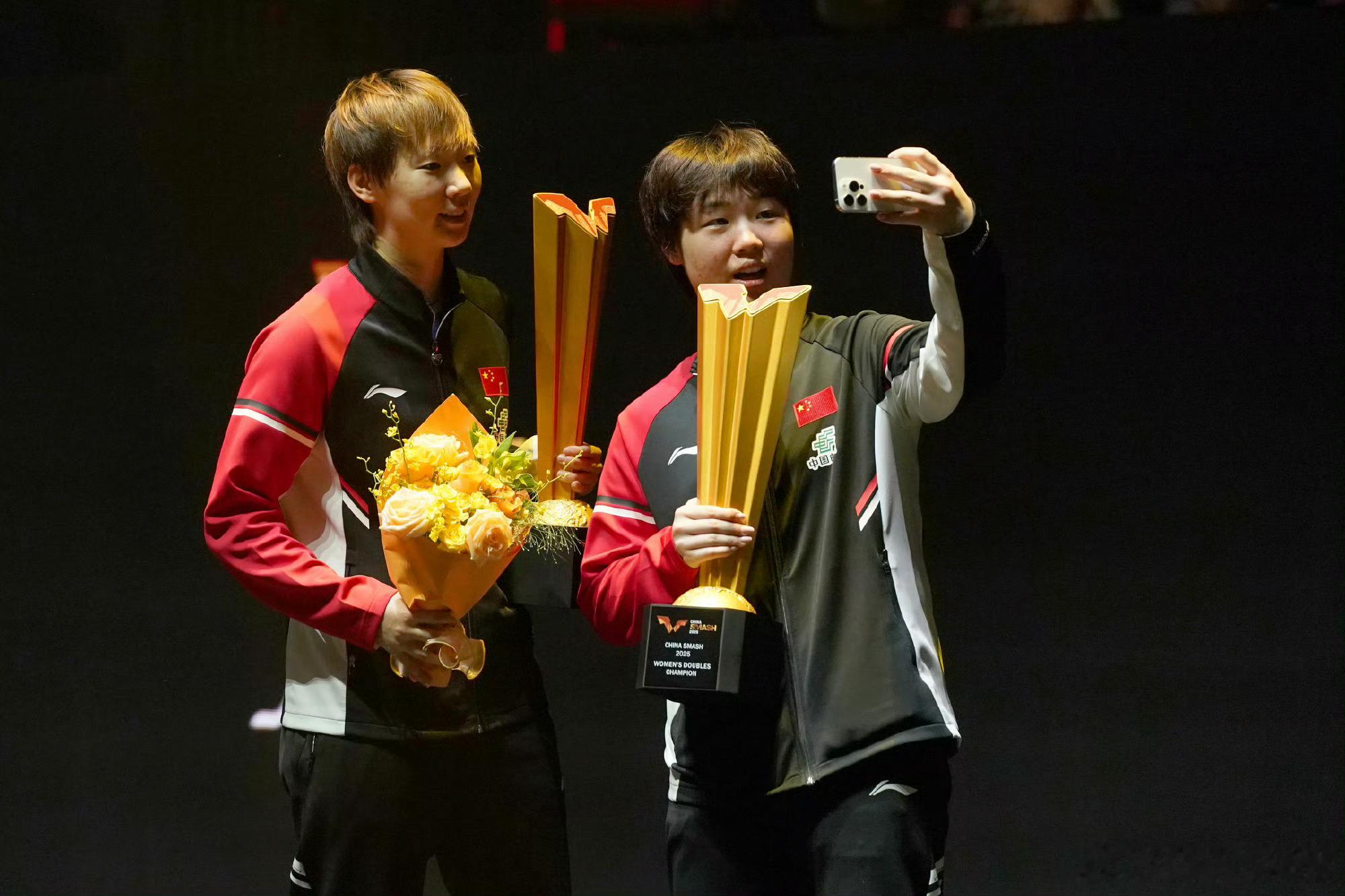 王曼昱首位集齐五大满贯女双女双绝对核心的权威我已感受✅ 